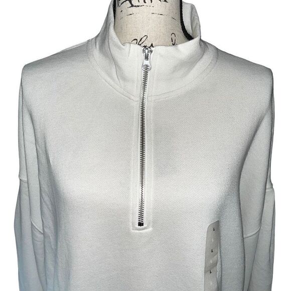 Gap white pullover sweatshirt large NWT - Picture 2 of 6